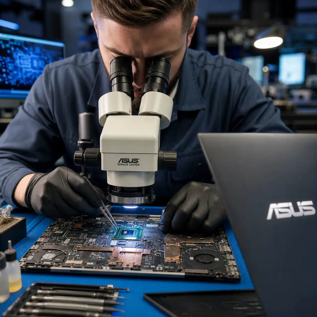 Замена видеокарты ноутбука Asus в Иваново