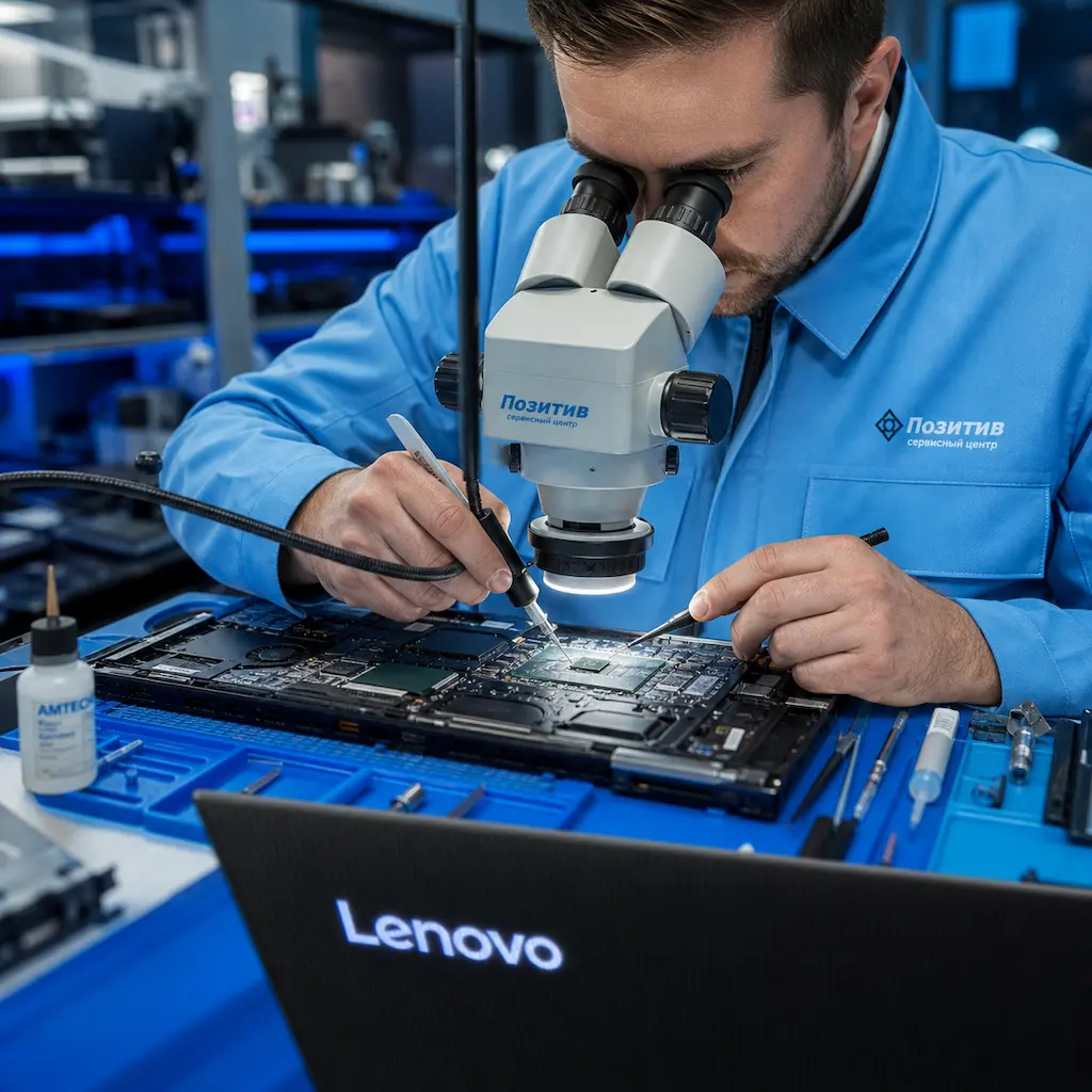 Замена видеокарты ноутбука Lenovo в Иваново