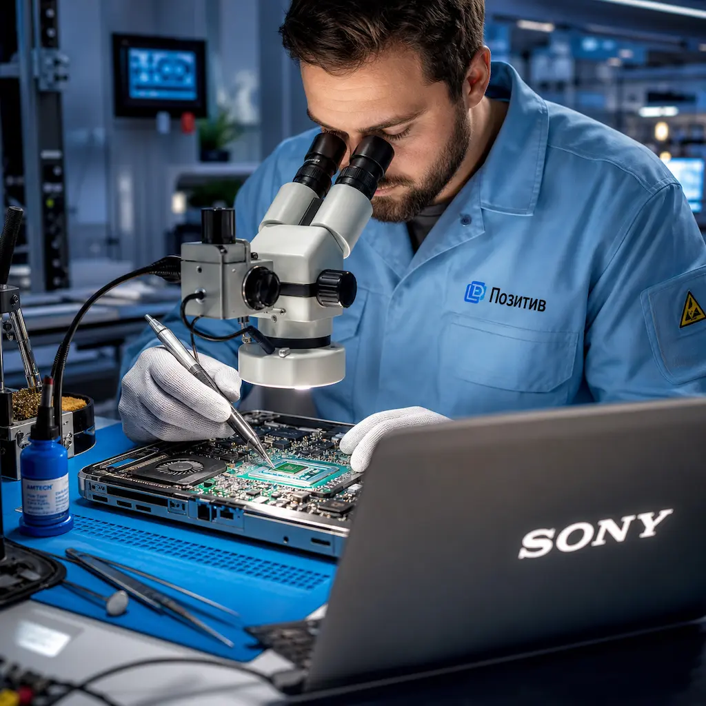 Замена видеокарты ноутбука Sony в Иваново
