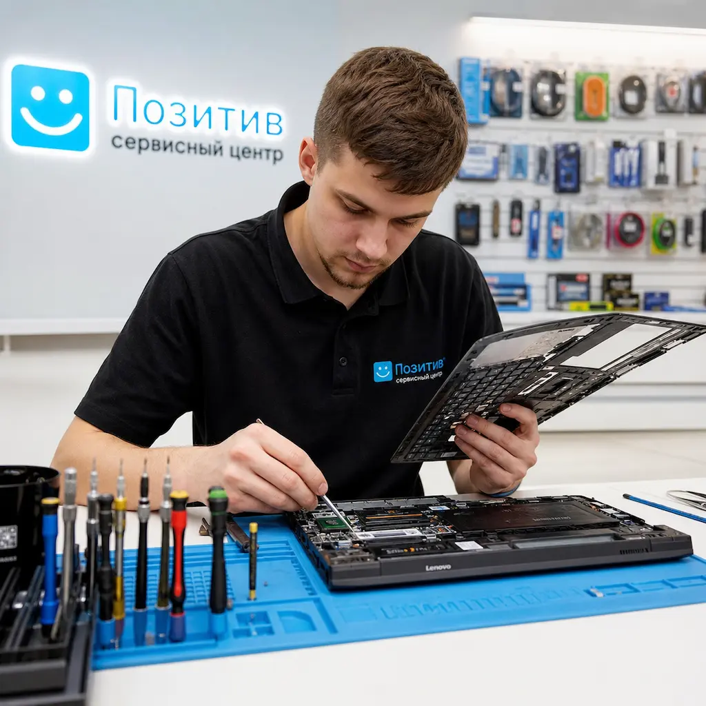 заменить клавиатуру на ноутбуке Lenovo в Иваново
