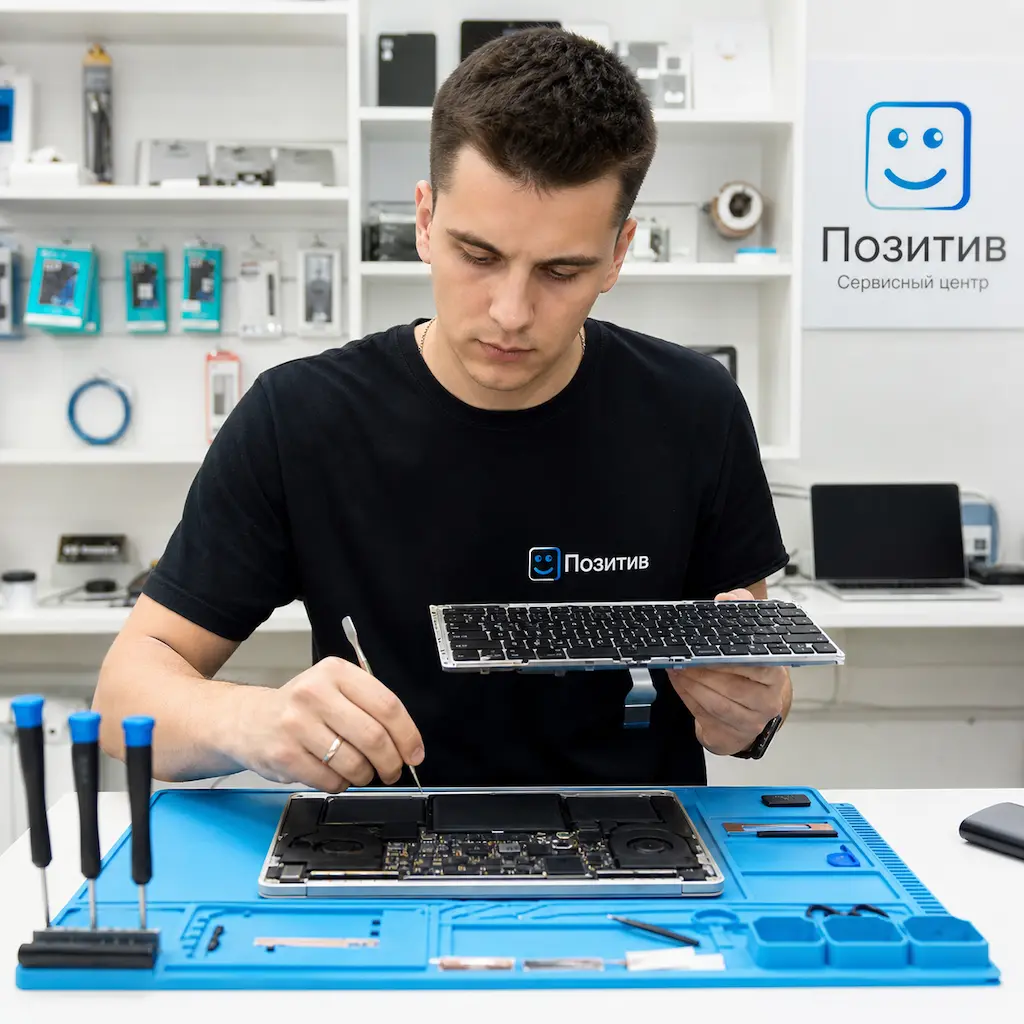 заменить клавиатуру на Apple Macbook в Иваново