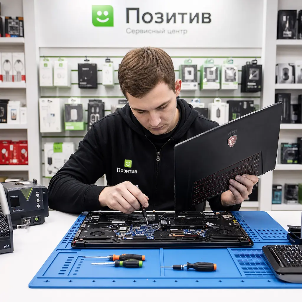 заменить клавиатуру на ноутбуке MSI в Иваново