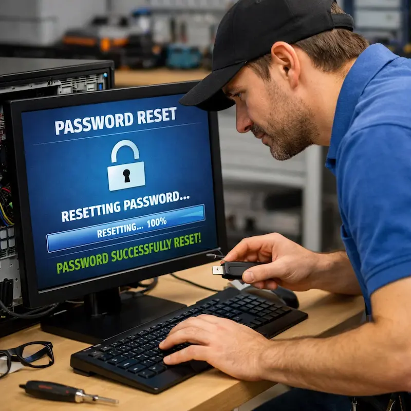 Сброс пароля от компьютера в Иваново