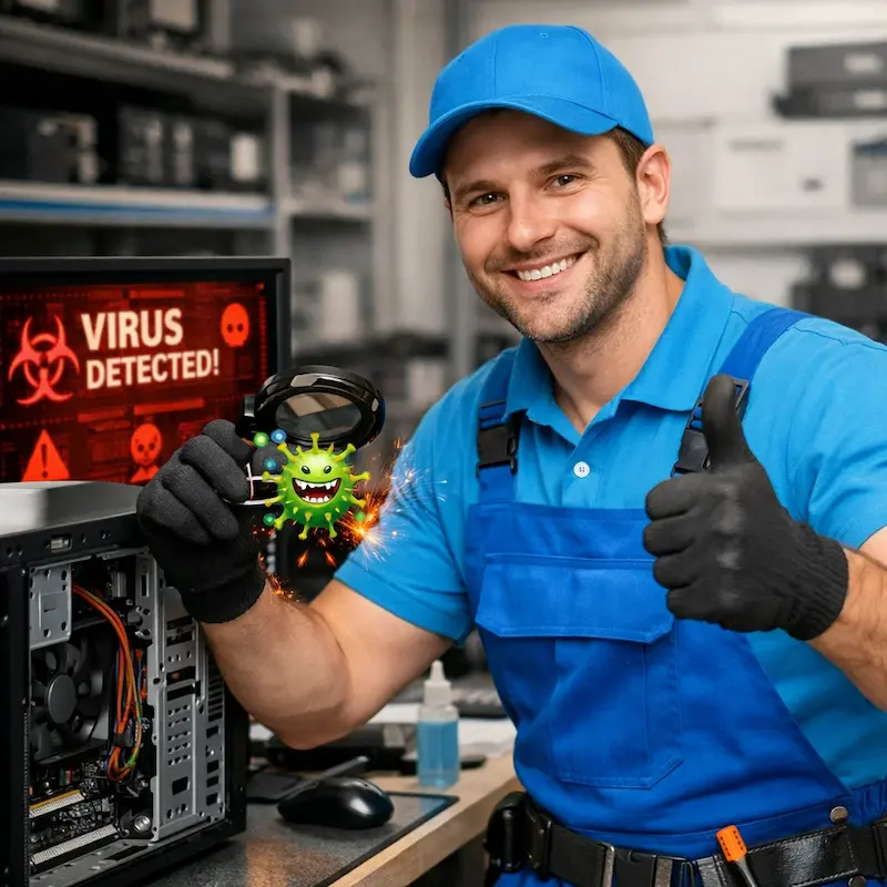 Удаление вирусов с компьютера в Иваново