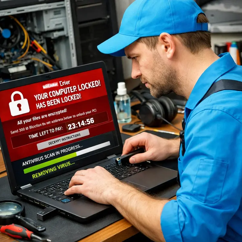 Удалить винлокер в Иваново